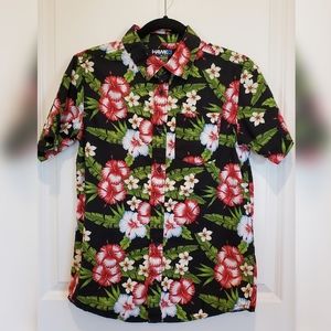 Boy's Short Sleeve Button Down Shirt